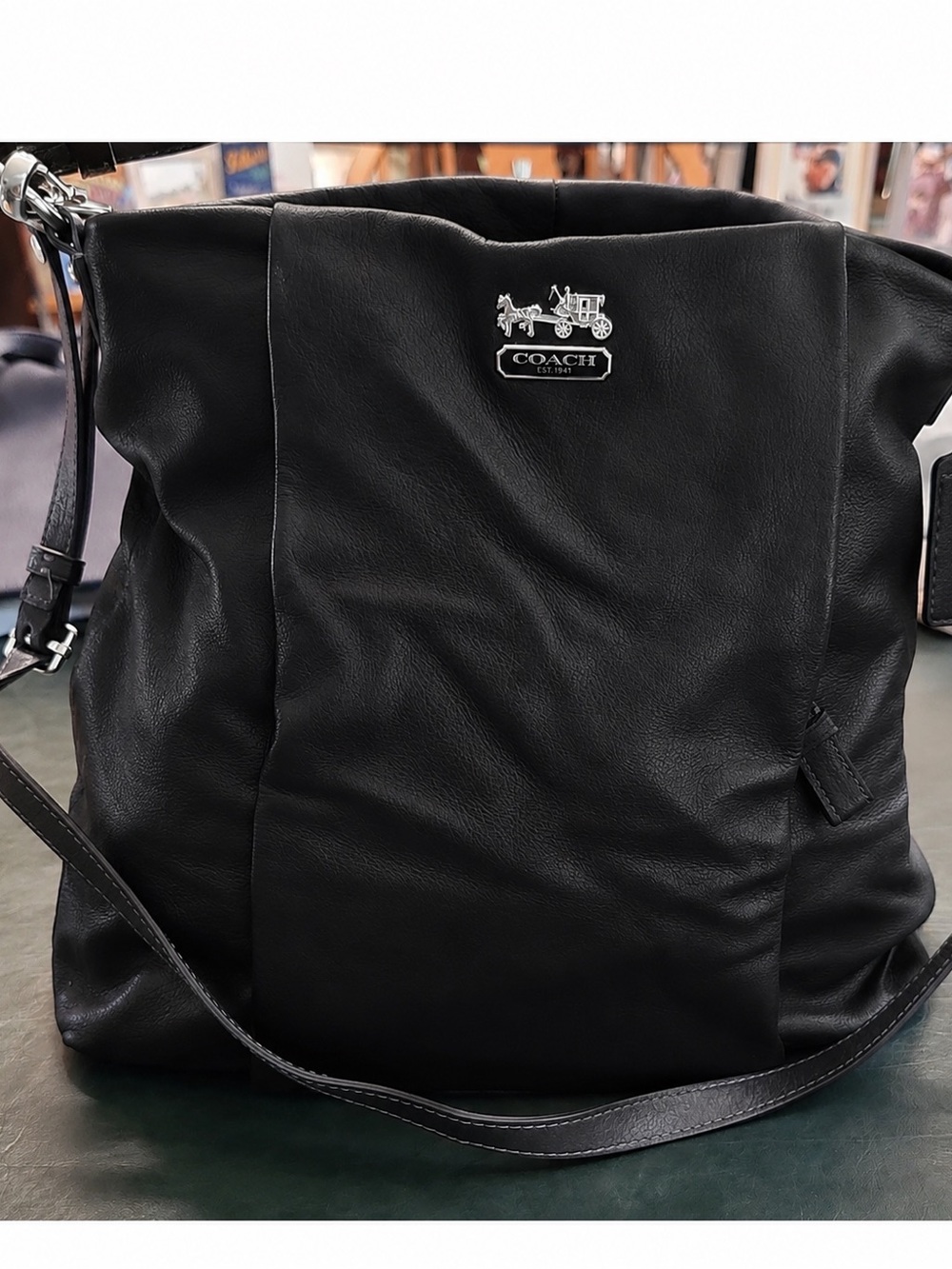Coach Madison Legacy Duffle Bag with Silver Hardware - Super Rare